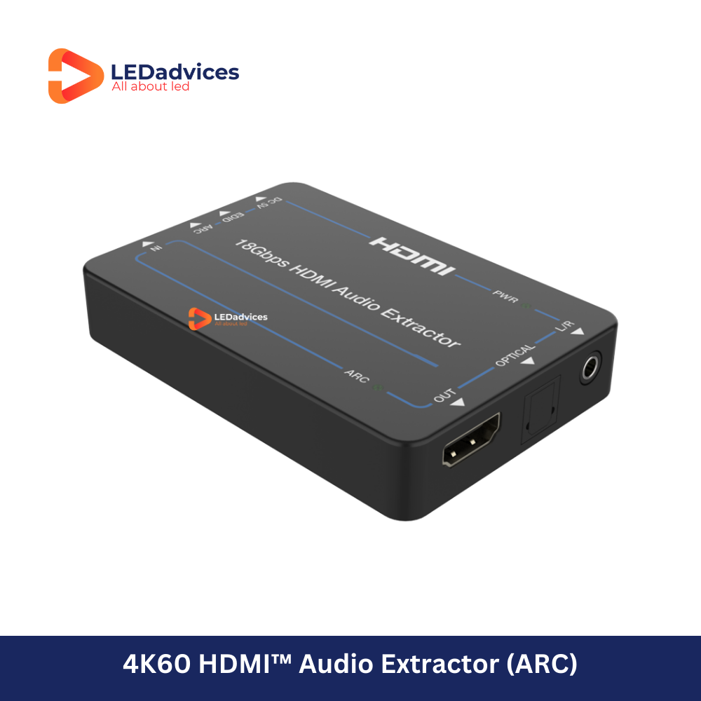 4K60 HDMI Audio Extractor with ARC