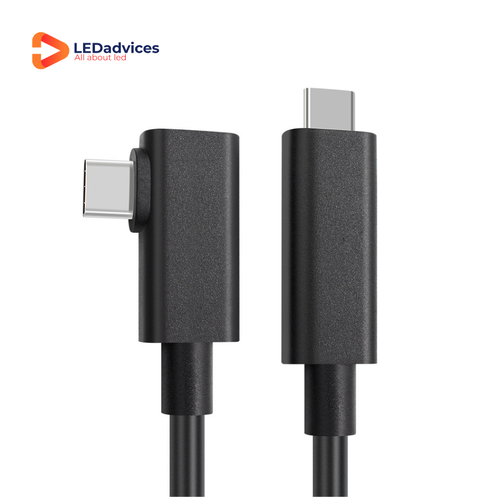 5m VR Fiber Optic Streaming Cable Type-C, USB 3.2 Gen 2 Data Extension Cable, 10Gbps High-Speed 3A Oculus Quest 2 USB-C Devices