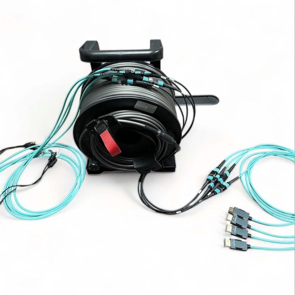 Revolutionize 8K with HDMI 2.1 Armored 4-Channel Snake Cables AOC