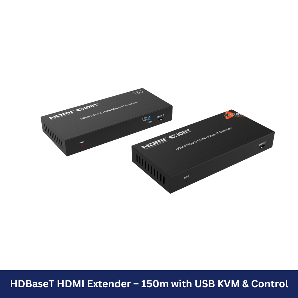 HDBaseT HDMI Extender – 150m with USB KVM & Control Model: HDC-EHB150U2