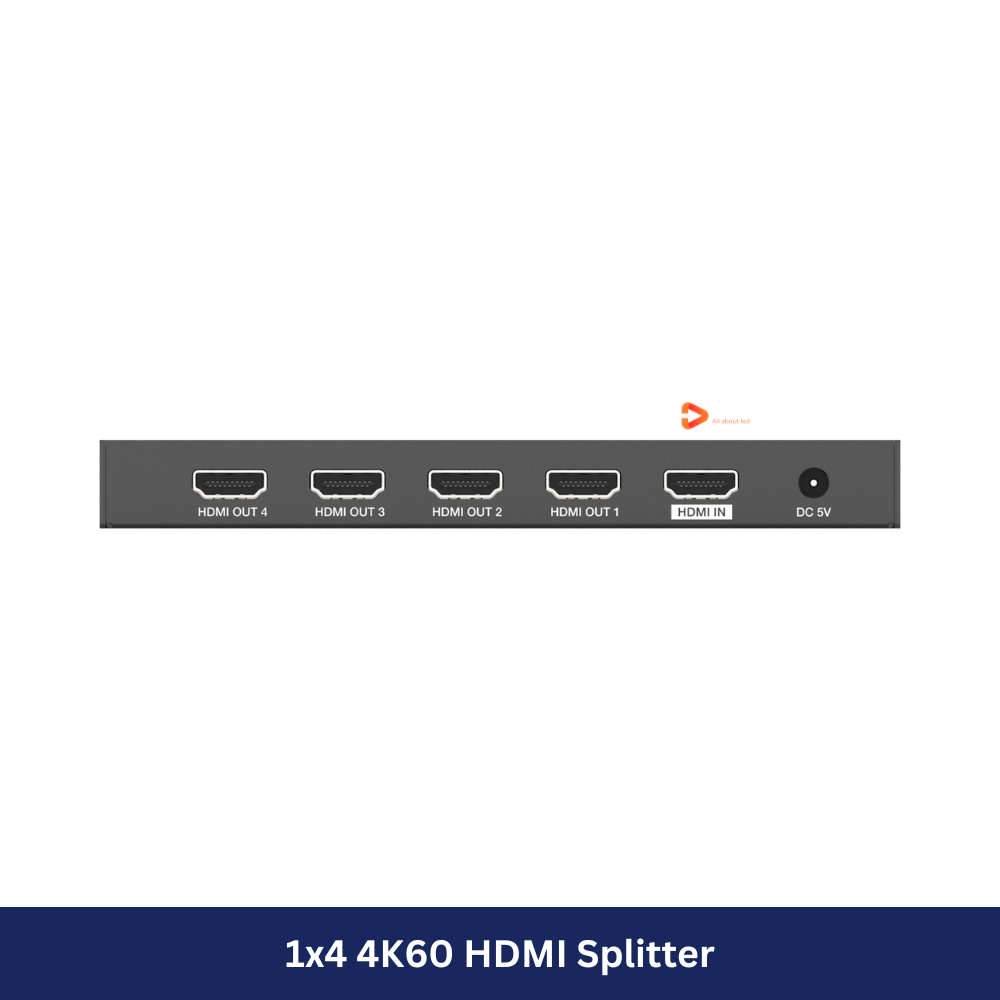 1x4 4K60 HDMI Splitter Model: HDV-B14IH