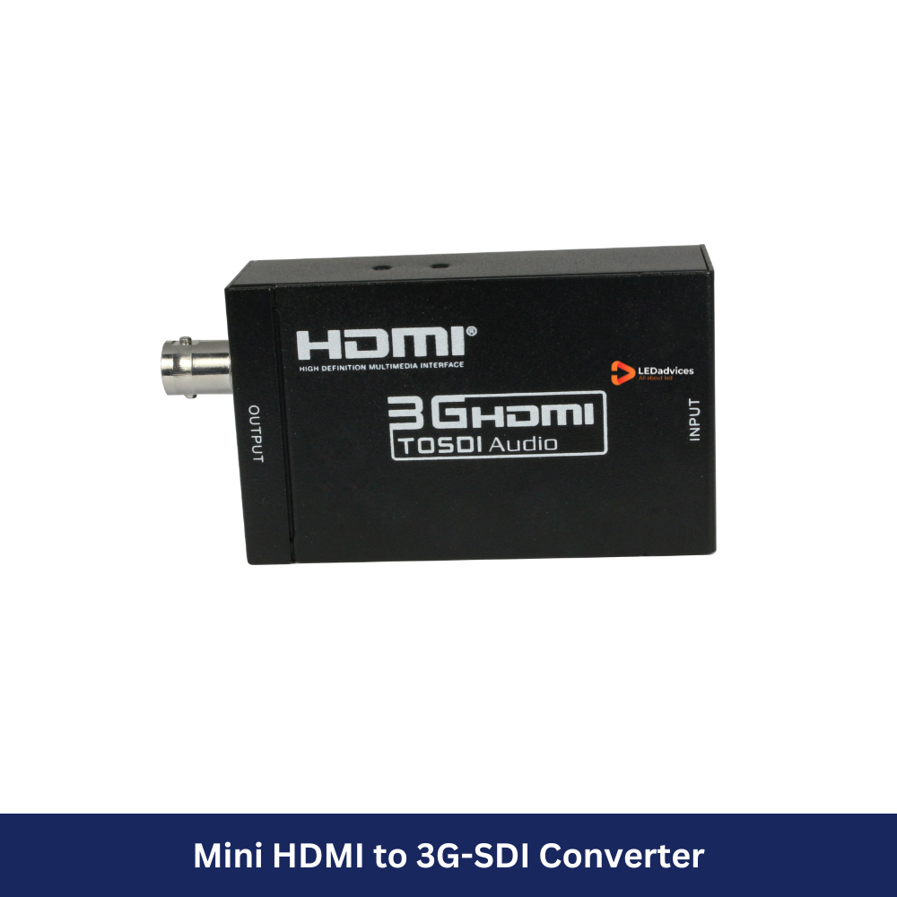 Mini HDMI to 3G-SDI Converter Model: HDV-S009
