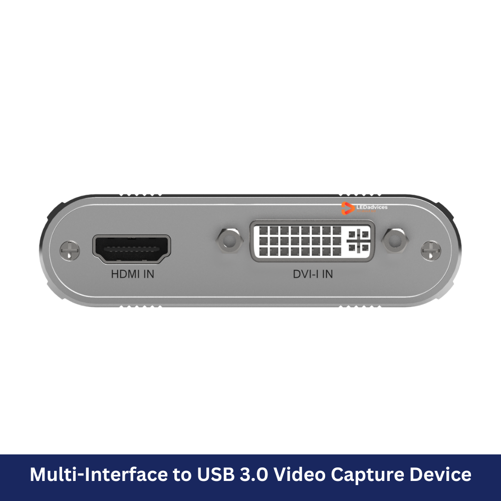 Multi-Interface to USB 3.0 Video Capture Device | Model: HDV-UA60