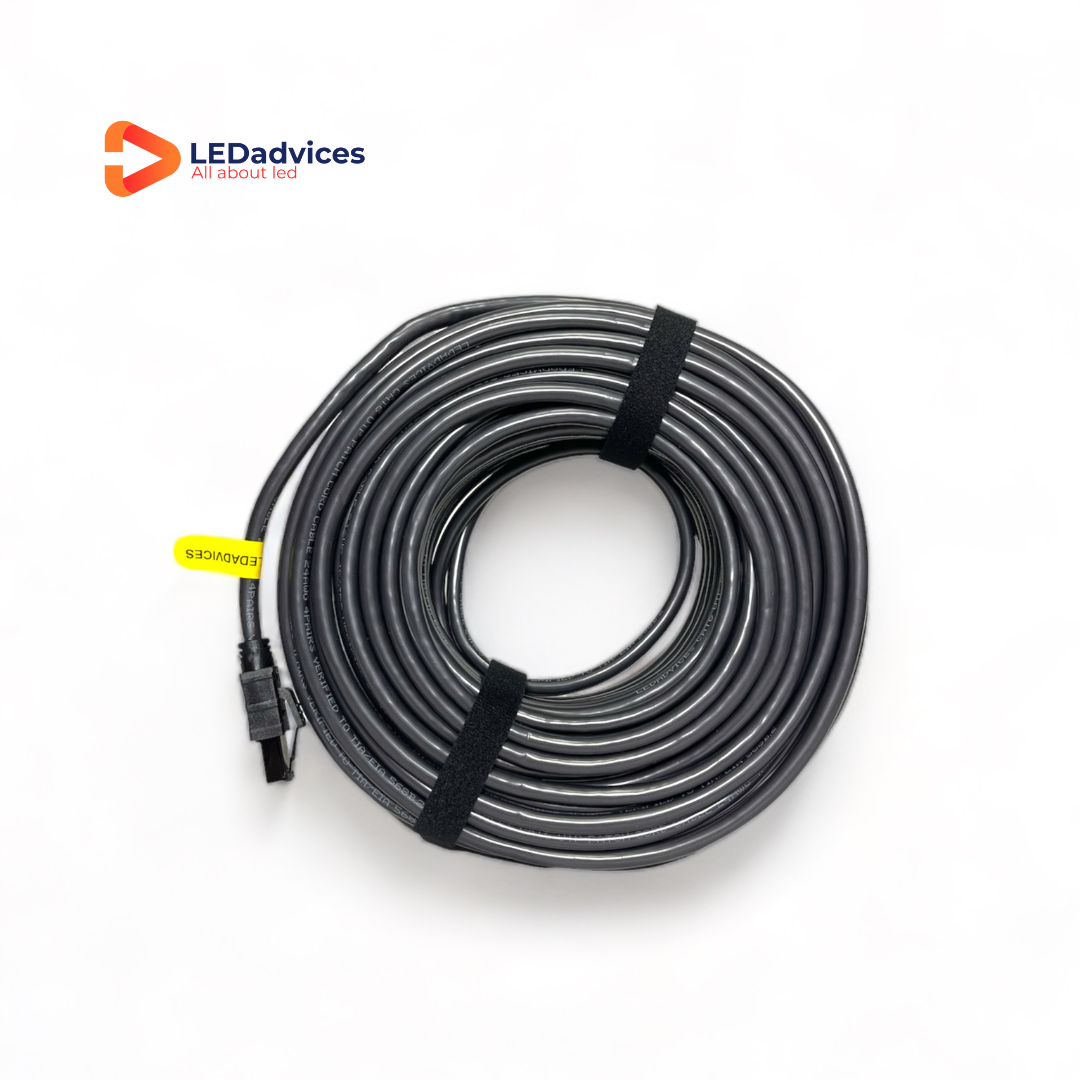 50m/164ft 24AWG CAT6 UTP Ethernet Cable