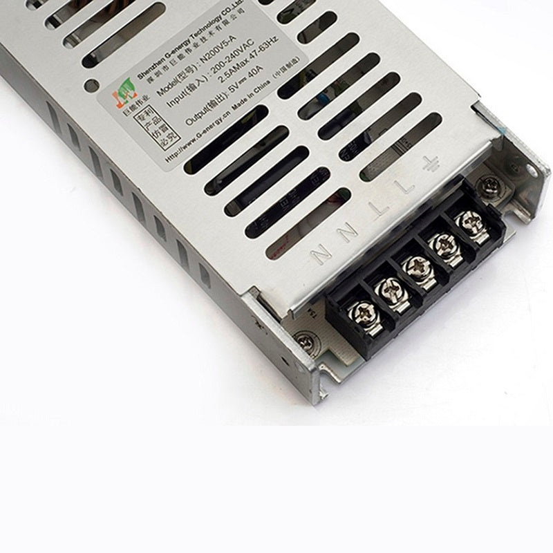 G-Energy N200V5-A 200W 5V40A LED Screen Power Supply