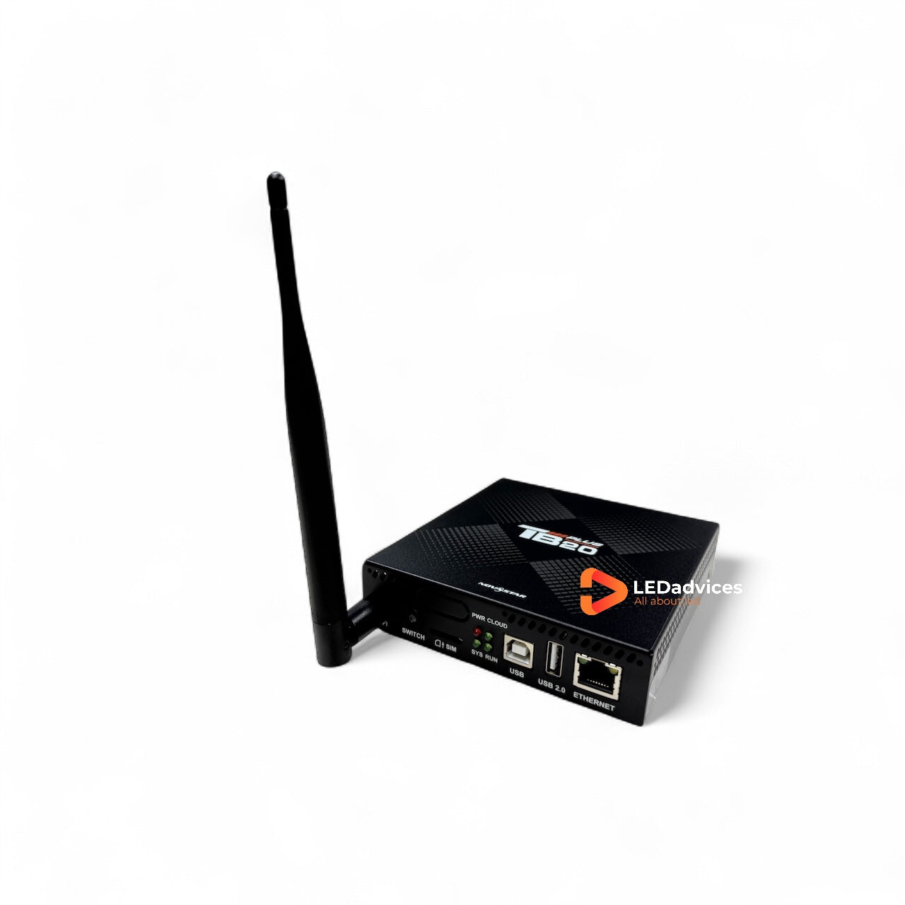 NovaStar TB20 Plus LED Multimedia Player – Quad‑core ARM, 32GB, 4K Playback, HDMI Sync, Wi‑Fi+4G, Cloud Control LED Screen