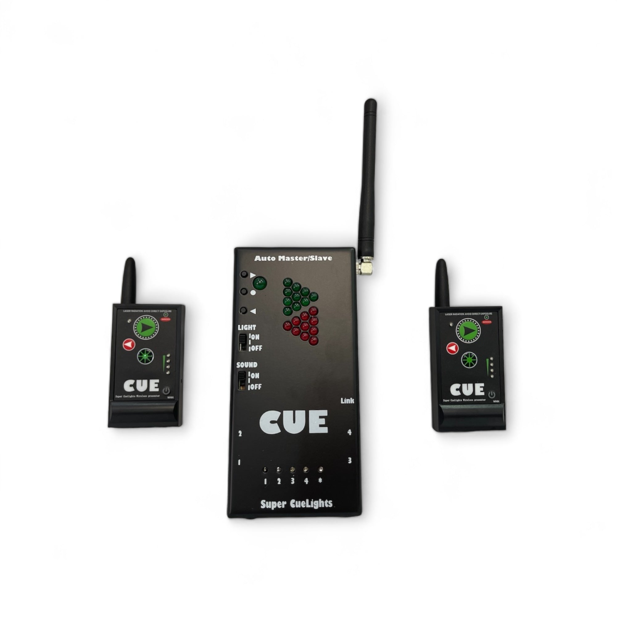 Super Cuelight Professional PPT Presenter Anti Interference Up to 400 Meters Control 1-4 Laptops for Big Event Conference