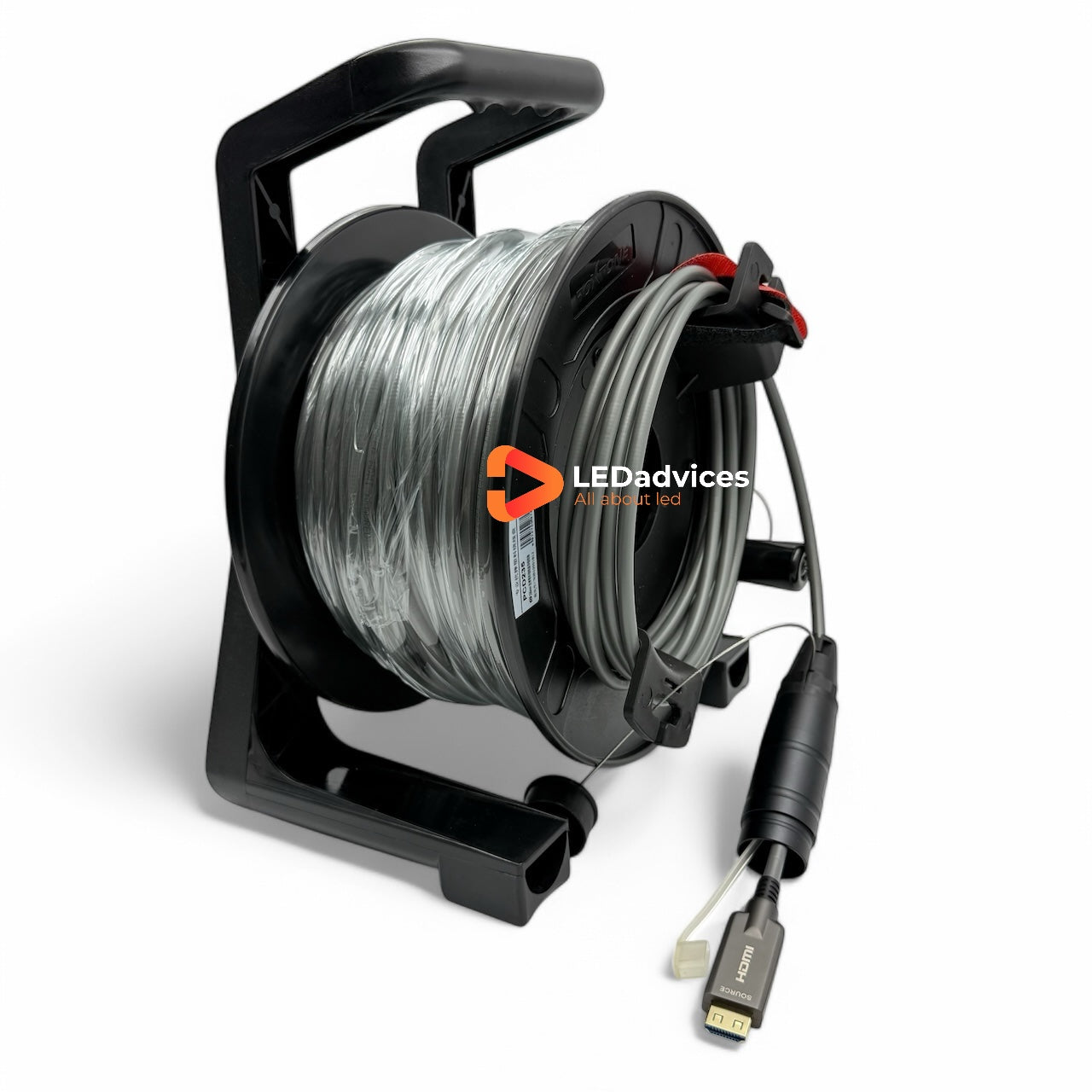 K-LOCK 8K HDMI 2.1 Active Optical Cable – Armored, 48Gbps, 150m Long, HDR10, HDCP2.3 Supported