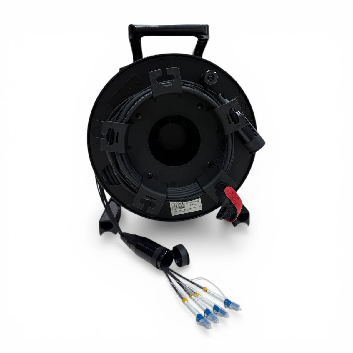 Heavy-Duty 8.0mm 4-Core SM TPU Armored Fiber Optic Cable, 150M/492Ft, USA Stock