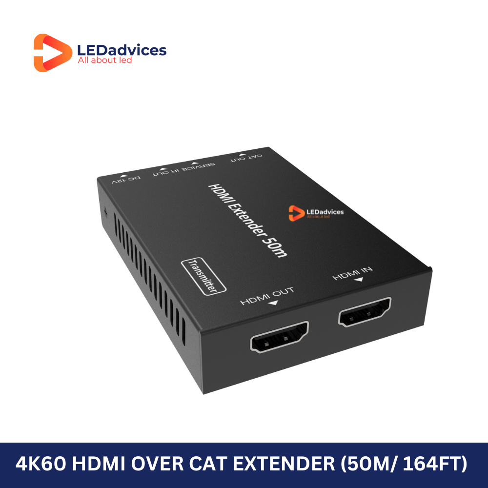 HDMI 18Gbps Over CAT Extender with one-way IR (50M) HDC-EDB50C