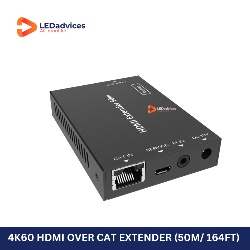 HDMI 18Gbps Over CAT Extender with one-way IR (50M) HDC-EDB50C