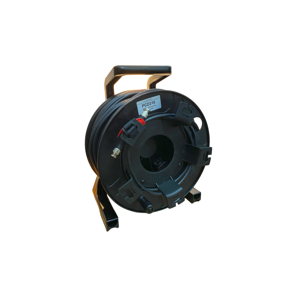 6G/12G-SDI Canare L-4.5CHD BNC Cable BNC-BNC Video Cable Reel, RG6, 7.0mm, Black