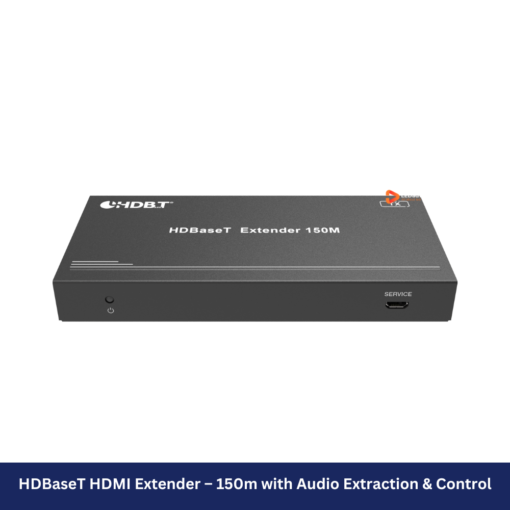 HDBaseT HDMI Extender – 150m with Audio Extraction & Control Model: HDC-EHB150CG