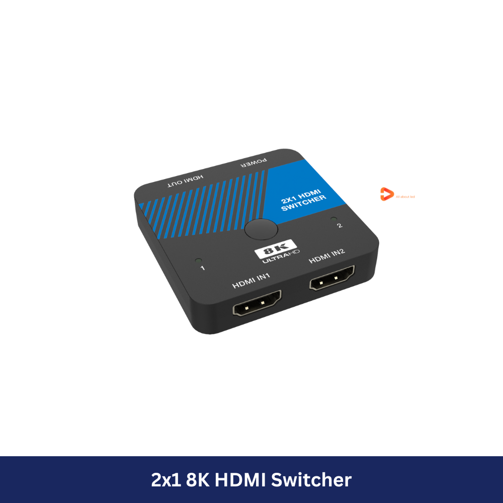 2x1 8K HDMI Switcher Model: HDC-SWC21