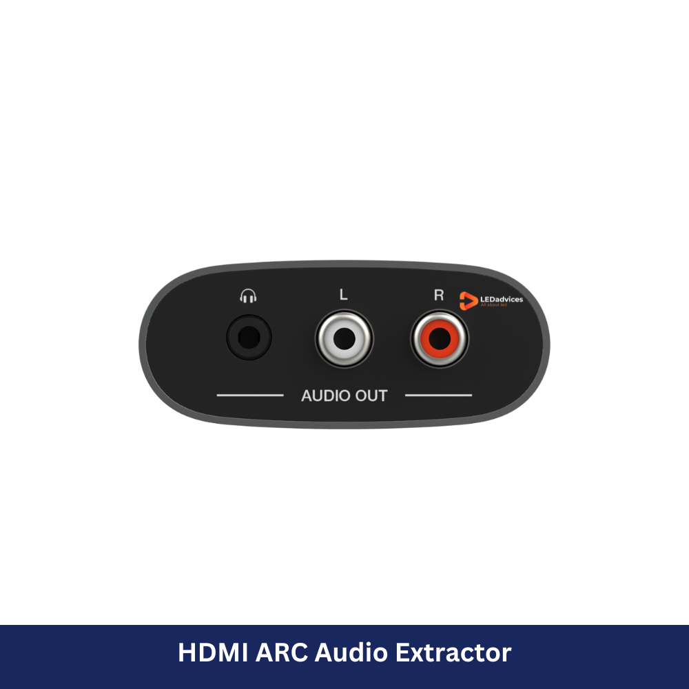 HDMI ARC Audio Extractor with CEC & 3.5mm/RCA Stereo Output | Model: HDV-MB07