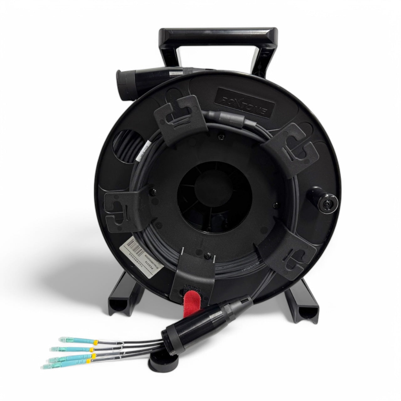 6-Core OM3 Multimode Matt Frosted TPU Armored Tactical Fiber Optic Cable 100m 200m 300m