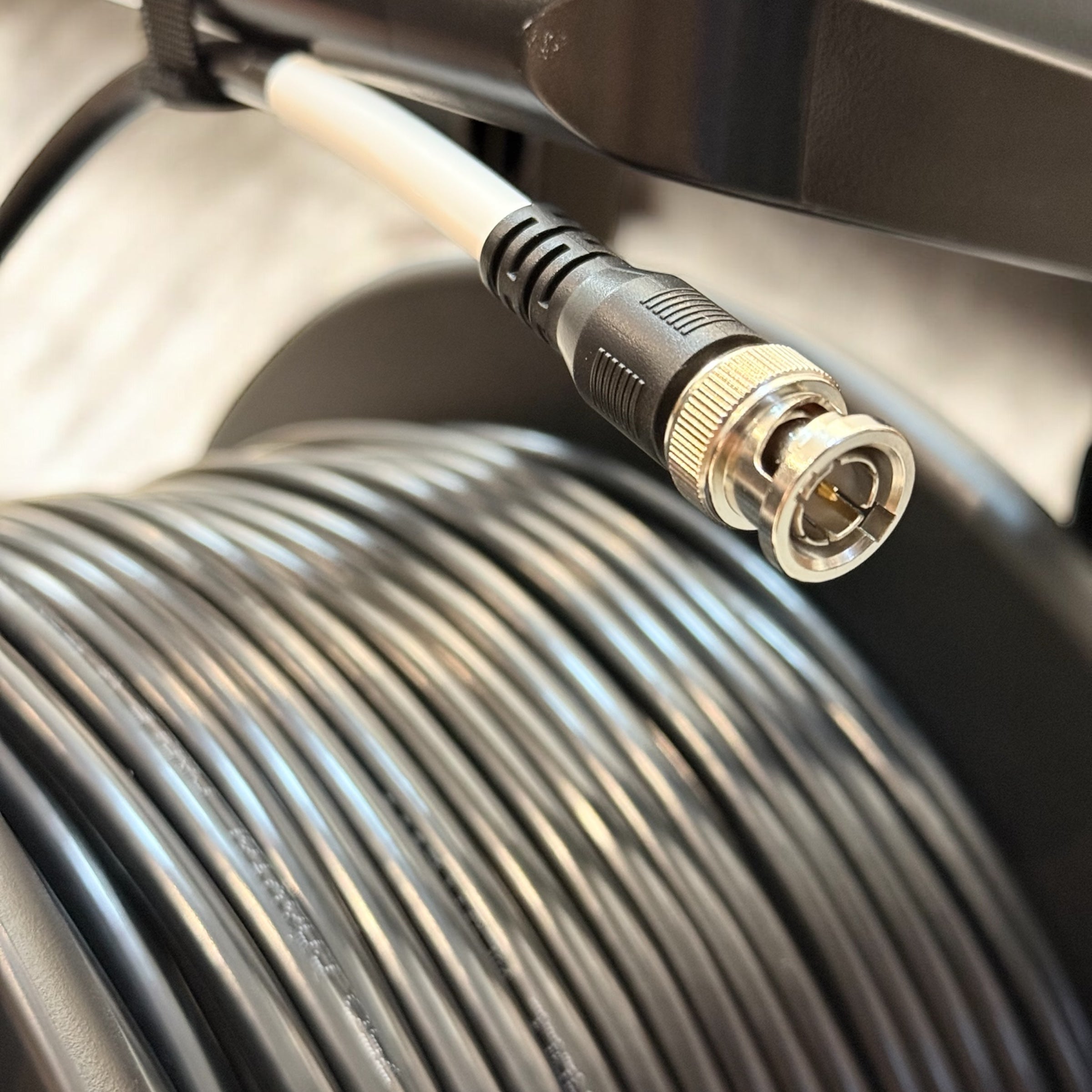 BNC Male-to-Male 3G SDI Video Coaxial Cable, RG59 75Ohm, OD 6.0mm, Aluminum Foil + Braided Shielding