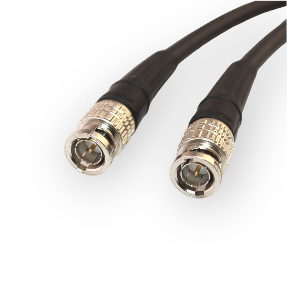 6G/12G-SDI Canare L-4.5CHD BNC Cable BNC-BNC Video Cable Reel, RG6, 7.0mm, Black