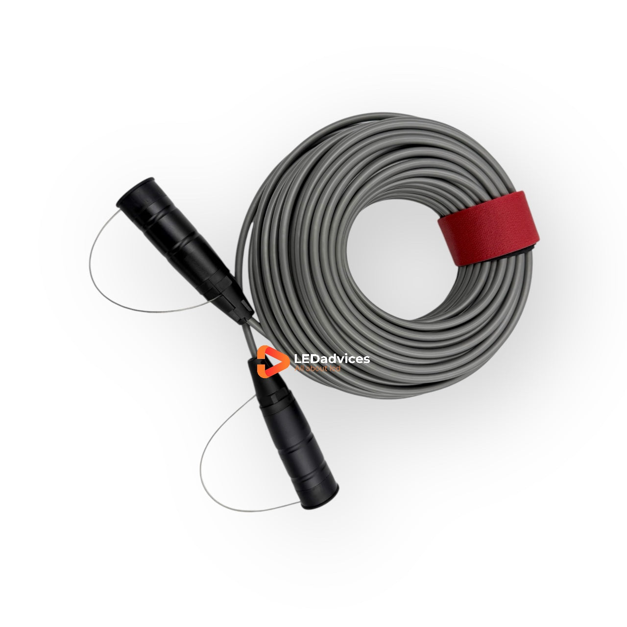 K-LOCK 8K HDMI 2.1 Active Optical Cable – Armored, 48Gbps, 150m Long, HDR10, HDCP2.3 Supported