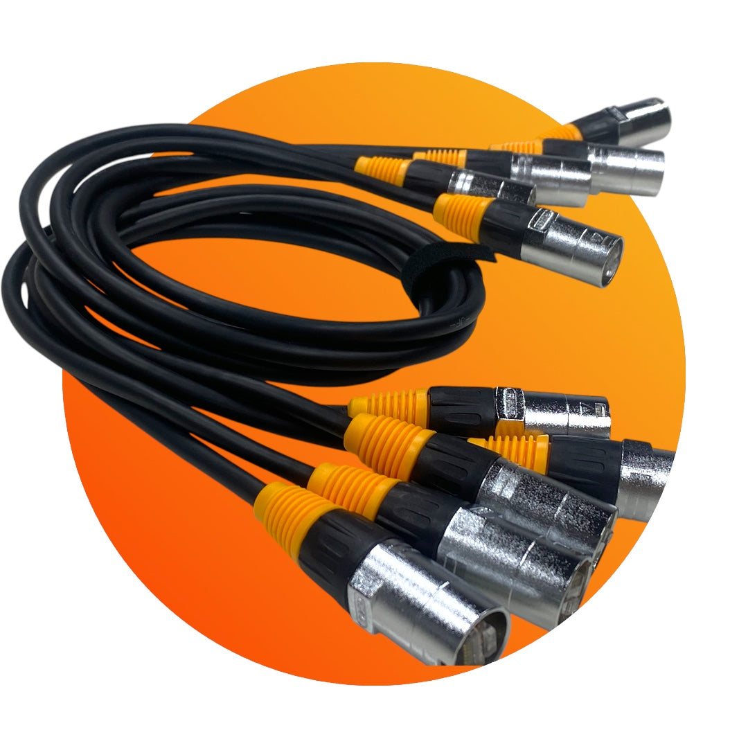 0.8m/1.2m 10pcs 24AWG CAT6 Soft & Flexible Ethernet Cable For LED Display