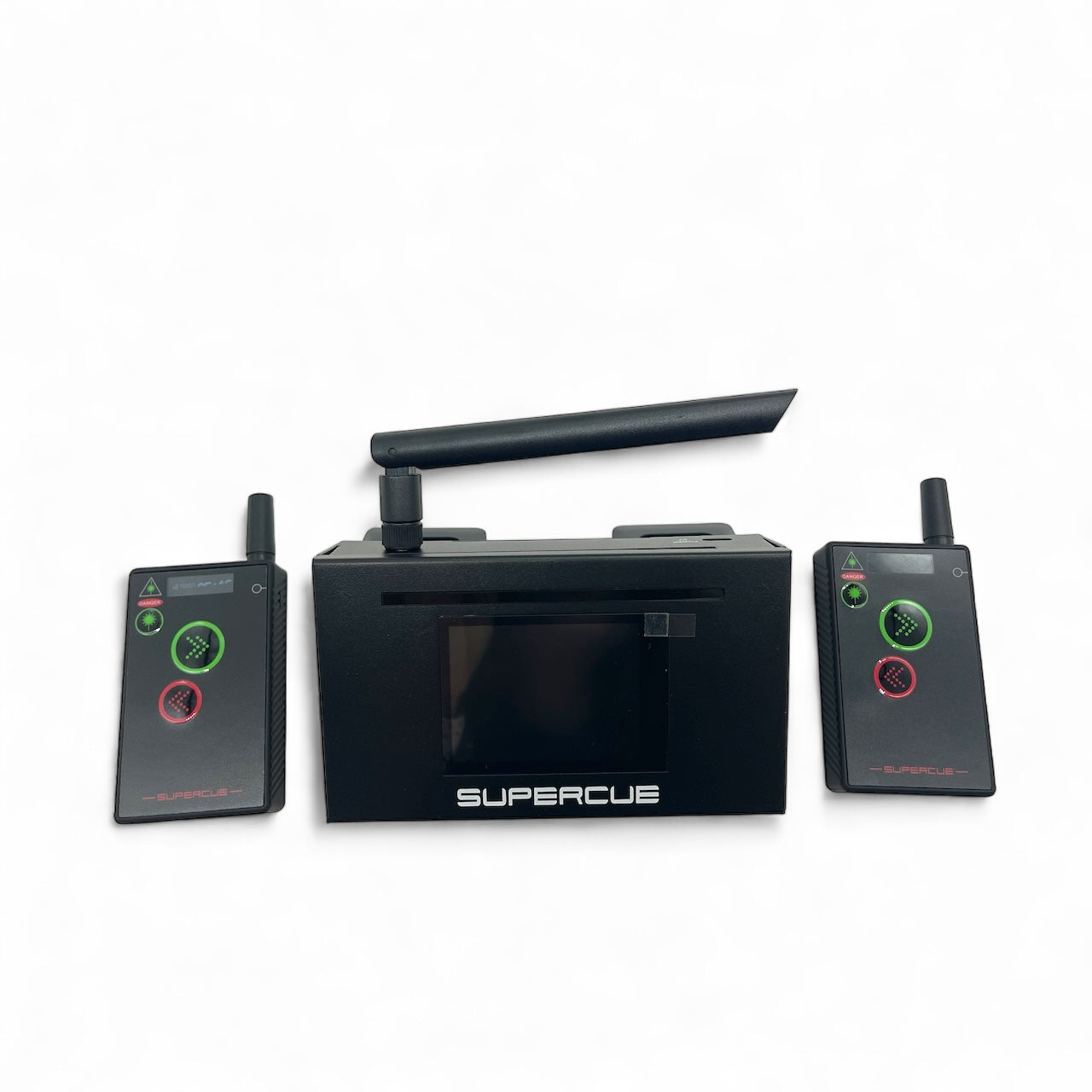 SuperCue Quad 100m / 330ft Intelligent PPT Clicker Smart Powerpoint Slide Changer Perfect Cue TPYE-C USB 4pcs Laptops Macbook